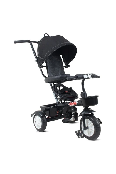 Rival Rv501 Hiper Bike Ebeveyn Kontrollü 3 Tekerlekli Çocuk Bisikleti Siyah ürün görseli