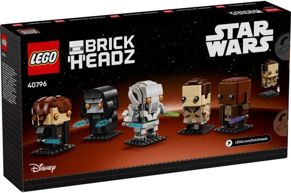 LEGO BrickHeadz 40796 Revenge of the Sith Heroes and Villains - Resim 2