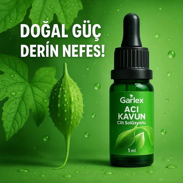 GARLEX ACI KAVUN CİLT SOLÜSYONU,5 ML, NEFES AÇICI, MİGREN VE SİNÜZİT DESTEĞİ - 4