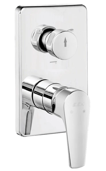 Eca Niobe Ankastre Duş Seti - 3 yollu / 7 parça set ECA.ANKSET.BD310 - 2