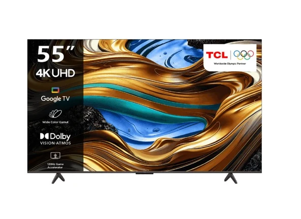 TCL 55P755 4K Ultra HD 55" 140 Ekran Uydu Alıcılı Google Smart LED TV