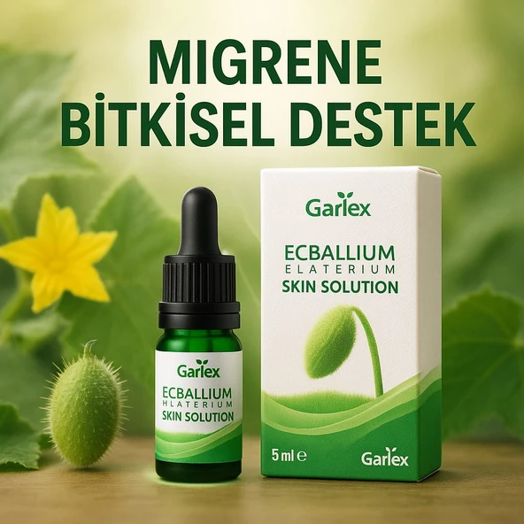 GARLEX ACI KAVUN CİLT SOLÜSYONU,5 ML, NEFES AÇICI, MİGREN VE SİNÜZİT DESTEĞİ