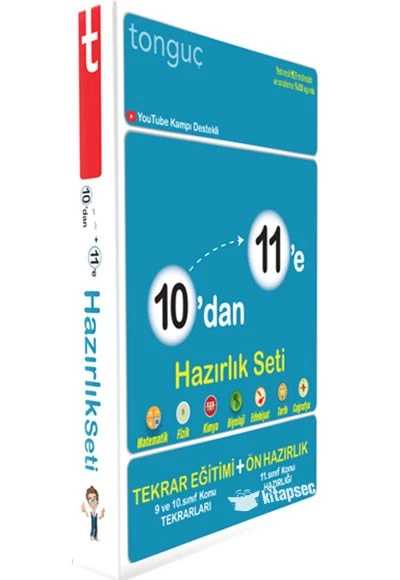 10 dan 11 e Hazırlık Seti Tonguç Akademi