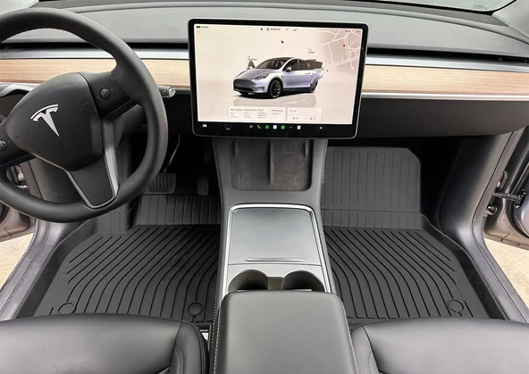 Rizline Premium Tesla Model Y 2019 Sonrası Havuzlu Paspas (Şampuan ve Areon Koku Hediye) - 4