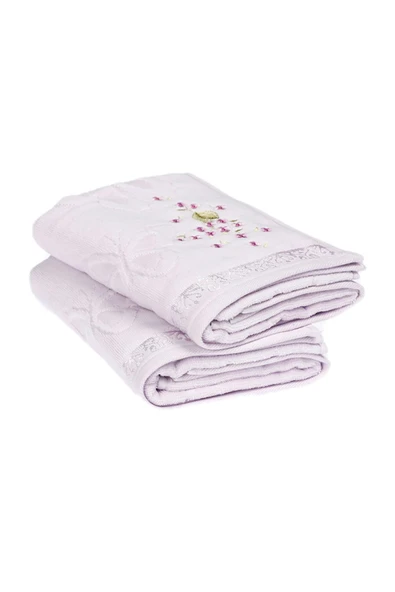 Jasmin 2li Nak. Havlu Kdf 50x90 Lila(ET)