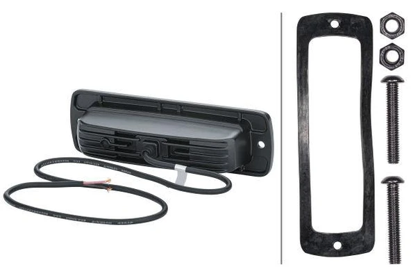 Hella Uzun Hüzme 12/24V Halojen Hareketli Montaj 1FB358176-221 - 2