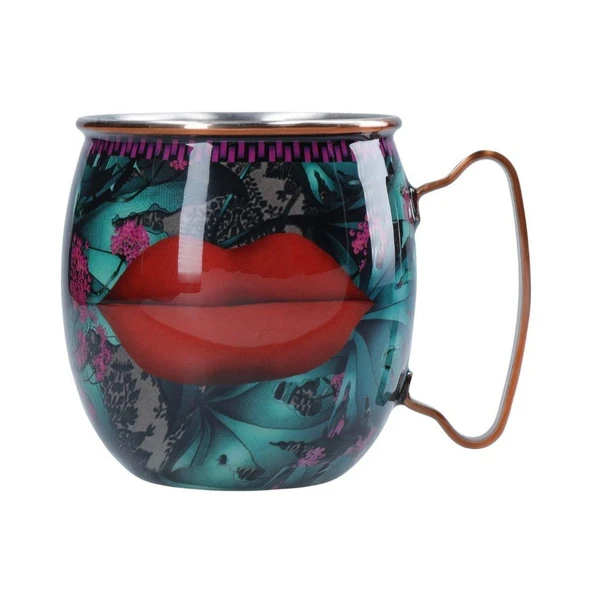 Mikasa Sarah Arnett Paslanmaz Çelik 450 ml Moscow Mule Kupa Dudaklar ürün görseli