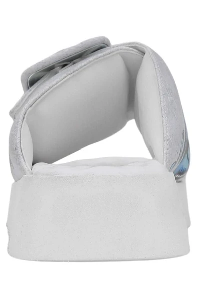 Kadın Vegan Deri Bej Terlik - Change is Good Tasarım - 6