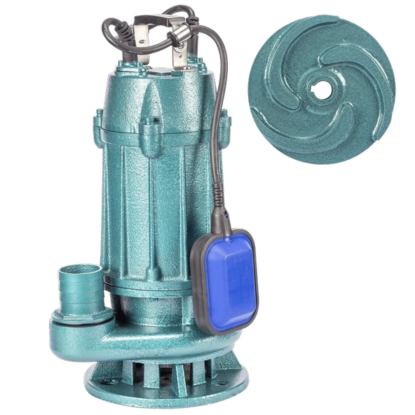 Varan WQD 5-15-0.75F Açık Çarklı Foseptik Dalgıç Pompa 1 HP/ 0.75 kW, Monofaze 220 V, 15 Mss, 20 m3/h