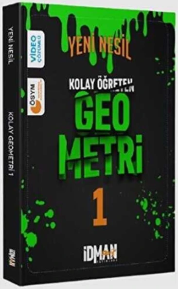 İdman Yayınları Kolay Öğreten Geometri 1