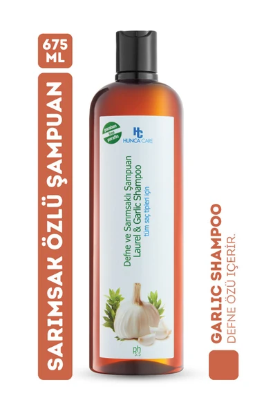 Hunca Care Defne ve Sarımsaklı Şampuan 675 ml