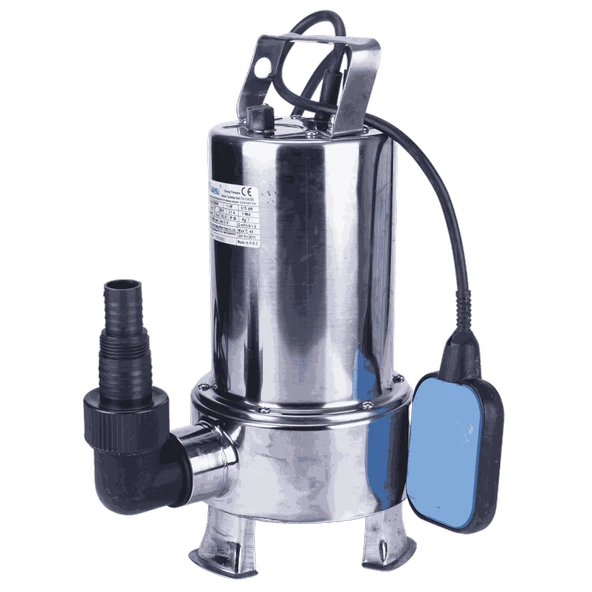 Varan QDS 750DW-SS Paslanmaz KORUMA PANOLU Pis Su Dalgıç Pompa 1 HP/ 0.75 kW, Monofaze 220 V, 10 Mss - Resim 2