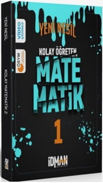 İdman Yayınları Kolay Öğreten Matematik 1 - 2