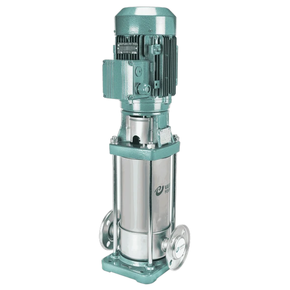 Varan CVL 10-5 İn-line Kademeli Paslanmaz Santrifüj Pompa 3 HP / 2.2 kW, Trifaze 380 V, 53 Mss, 14 m3/h