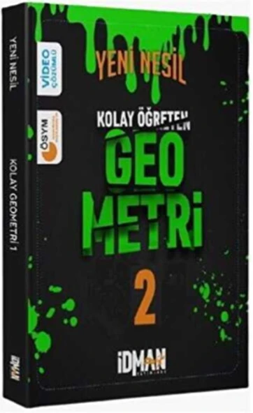 İdman Yayınları Yeni Nesil Kolay Öğreten Geometri 2