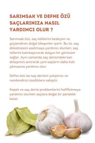 Hunca Care Defne ve Sarımsaklı Şampuan 675 ml 2 Adet - 4