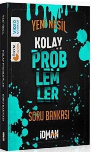 İdman Yayınları Kolay Problemler Soru Bankası
