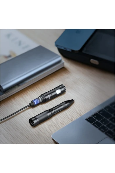 T6 Taktikal 80 Lümen Kalem Fener-t6mavi - 5