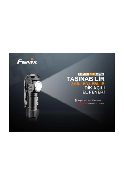 Ld15r Usb 500 Lümen El Feneri-pld15r - 2
