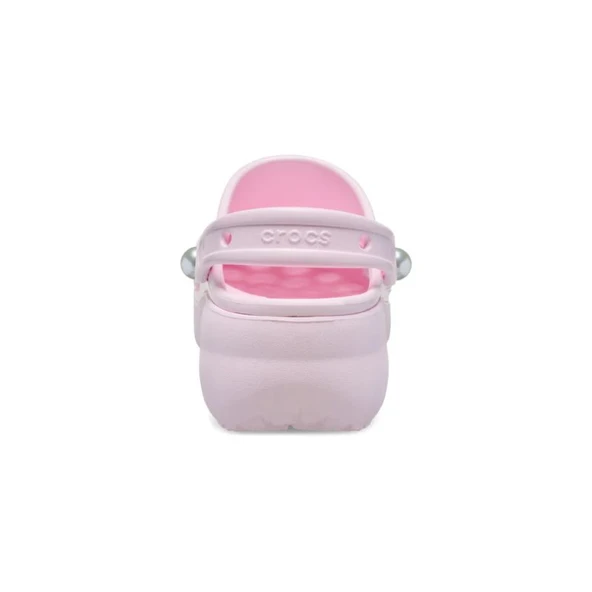 Crocs Classic Platform Pearl Clog Kadın Terlik 211231_6ZW - Resim 3