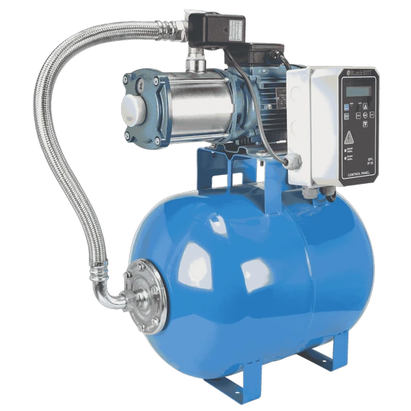 Varan BM4-9x6 HID/50 LT Tanklı Yatay Kademeli Hidrofor 2 HP / 1.5 kW, Monofaze 220 V, 43 - 67 Mss - 4