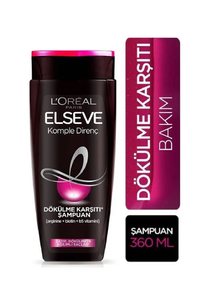116 ELSEVE KOMP.ONARICI 5 ŞAMP. 360 ML.