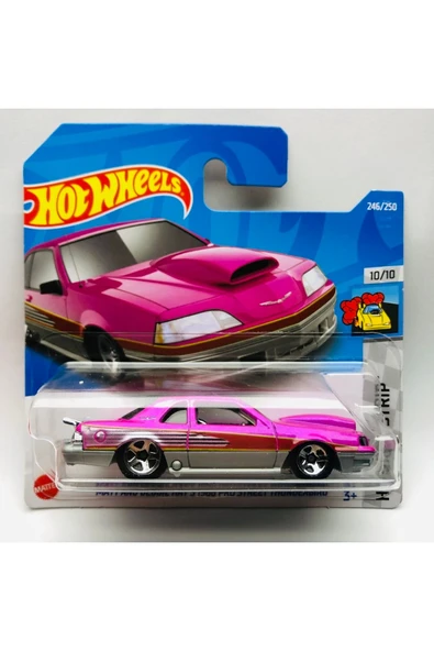 Yeni - New Matt And Debbie Hay's 1988 Pro Street Thunderbird 1:64 Ölçek Hotwheels Marka 10/10