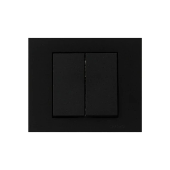 Ovivo Grano Siyah Komütatör Ve Çerçeve ürün görseli 1