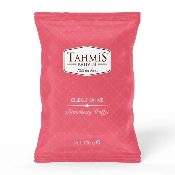 Tahmis Tek Paket Dağ Çilekli Türk Kahvesi 100 Gr