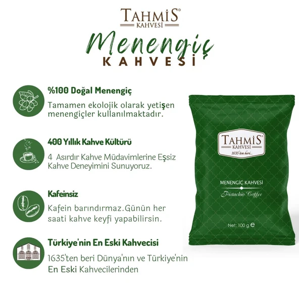 Tahmis Tek Paket Toz Menengiç Kahvesi 100 Gr - 2