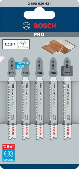 Bosch T 101 BIF Special For Laminate 5'li