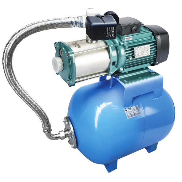 Varan CMI8-30 HID/80 LT Paslanmaz Kademeli Hidrofor 1.5 HP / 1.1 kW, Monofaze 220 V, 32 - 54 Mss