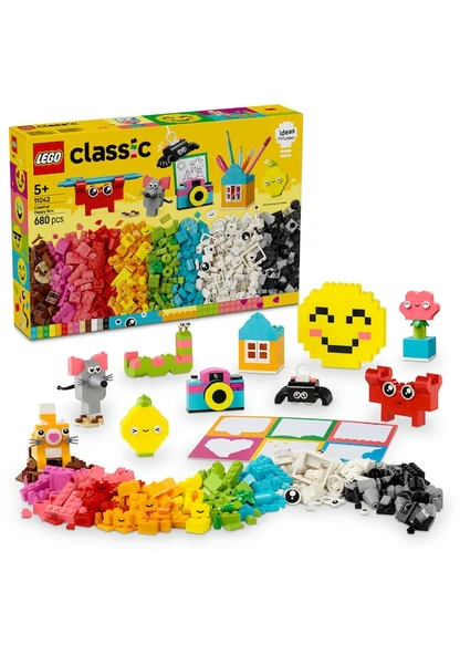Lego Classic Yaratıcı Mutlu Kutu 11042 Lisanslı Ürün