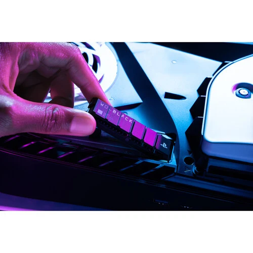 WD Black 2TB SN850P 7300MB/S-6600MB/s PS5 Konsolları için Resmi Lisanslı Soğutuculu NVMe M.2 SSD WDBBYV0020BNC-WRSN - 5