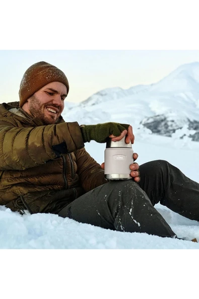 Icon Serisi Food Jar 0,47 Lt Yemek Termosu SandStone - 8