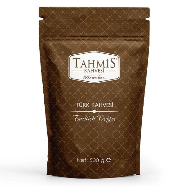 Tahmis Türk Kahvesi Orta Kavrulmuş 500 Gr