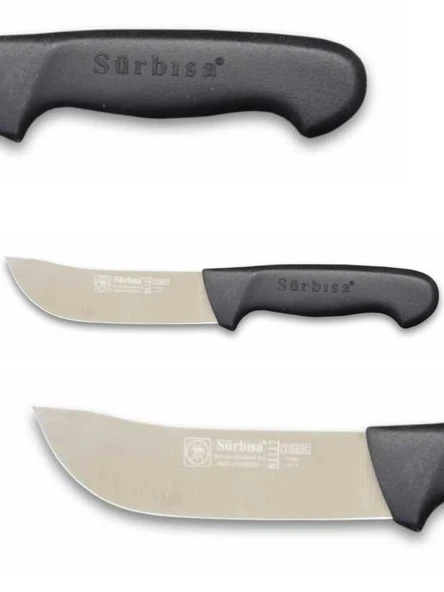 Sürbisa Kasap Bıçağı (Kuşbaşı + Deri Yüzme + Doğrama) 61117 13.5 cm - Resim 2