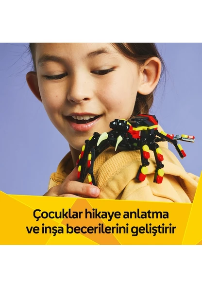 Lego Creator 3’ü 1 Arada Şaşırtıcı Örümcek 31159 Lisanslı Ürün - Resim 4