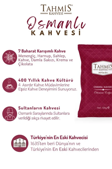 Tahmis Osmanlı Kahvesi 100 Gr 3'lü Paket - 2