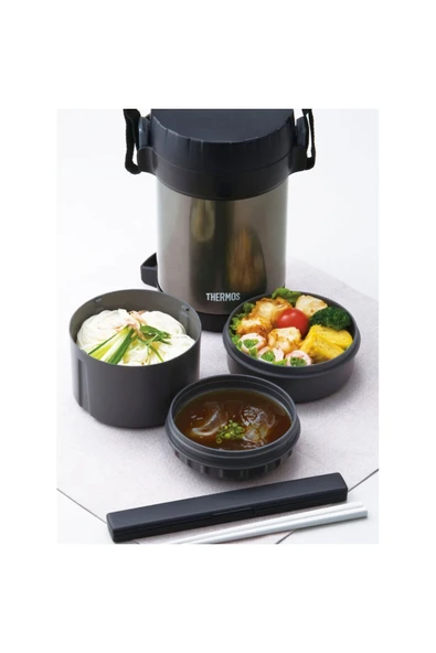 Jbg-1800 3 Bölmeli Yemek Termosu 197623 - 5