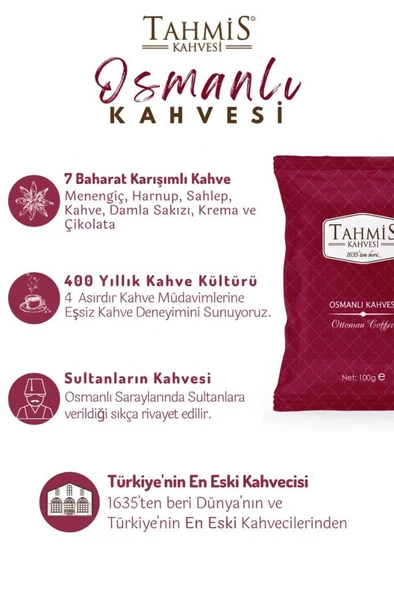 Tahmis 10'lu Osmanlı Kahvesi 100 Gr - 2