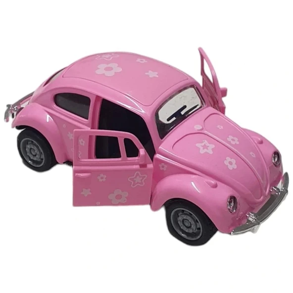 Vosvos Araba - Sürtmeli Desenli PEMBE - JW567-060 - 2