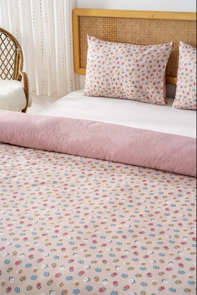 Rivaİstanbul Rossie Çift Kişilik Nevresim Takımı Pamuklu - Resim 4