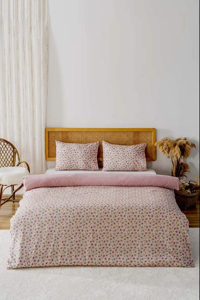 Rivaİstanbul Rossie Çift Kişilik Nevresim Takımı Pamuklu - Resim 3