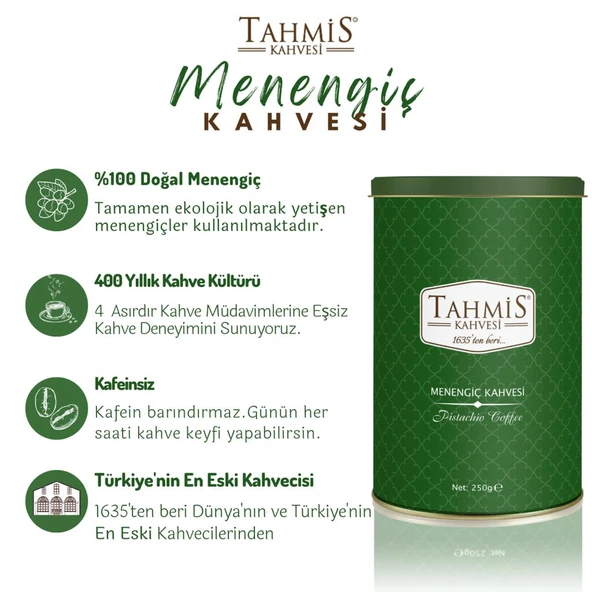 Tahmis Sütlü Menengiç Kahvesi Toz 250 Gr - 2