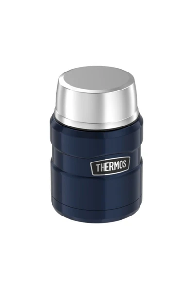 Sk3000 Çelik Yemek Termosu 470ml. Gece Mavisi - 6