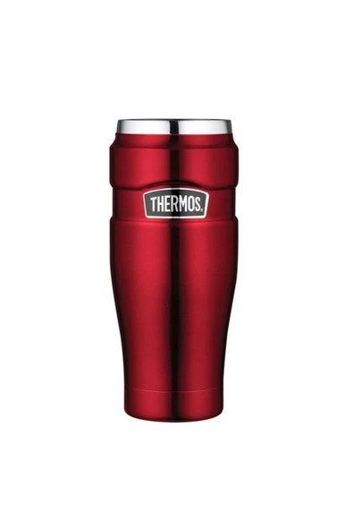 470ml. Kırmızı Çelik Termos