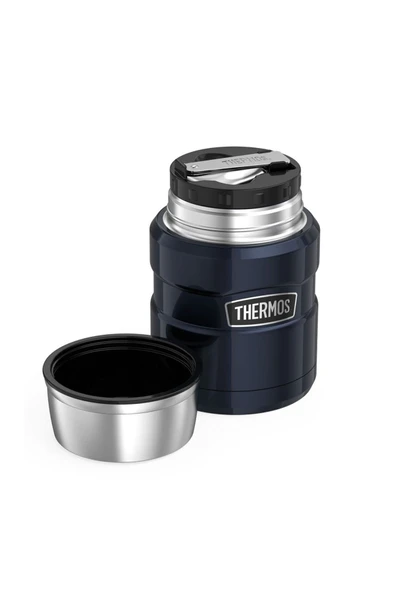 Sk 3000 Çelik Yemek Termosu 470ml. Gece Mavisi 101470-ak - 2