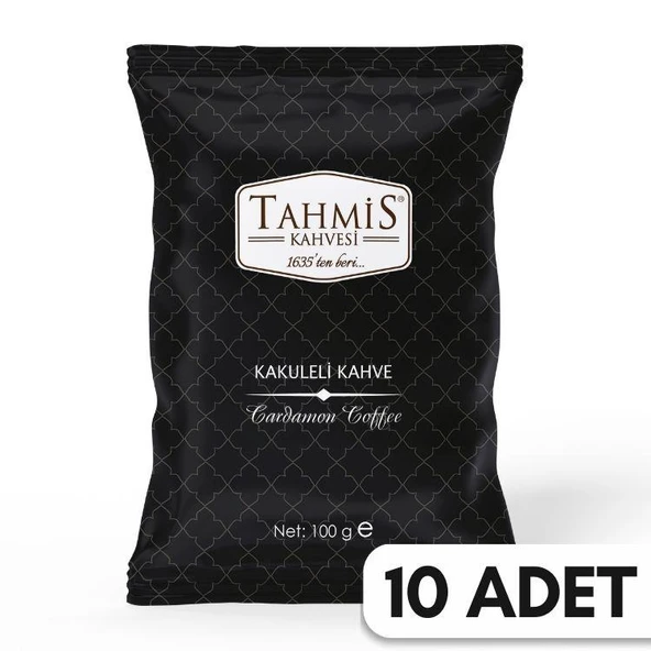 Tahmis 10'lu Kakuleli Türk Kahvesi 100 Gr