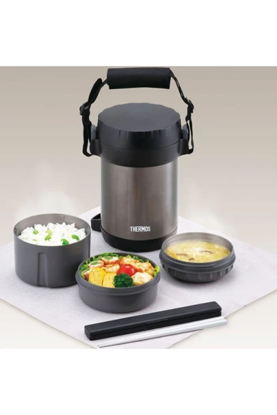 Jbg-1800 3 Bölmeli Yemek Termosu 197623 - 7